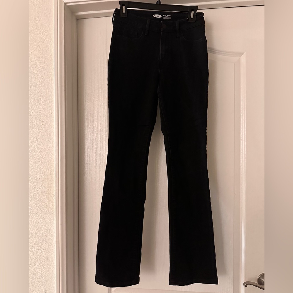 Old Navy Women's Black Boot Cut Jeans